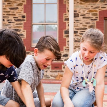 Children at the Migration Museum