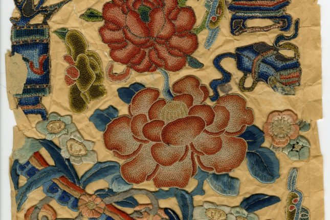 Chinese decorative embroidery